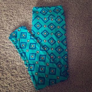LuLaRoe TC geometric print leggings